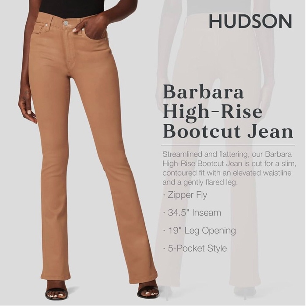 Hudson Barbara Bootcut High rise Jean